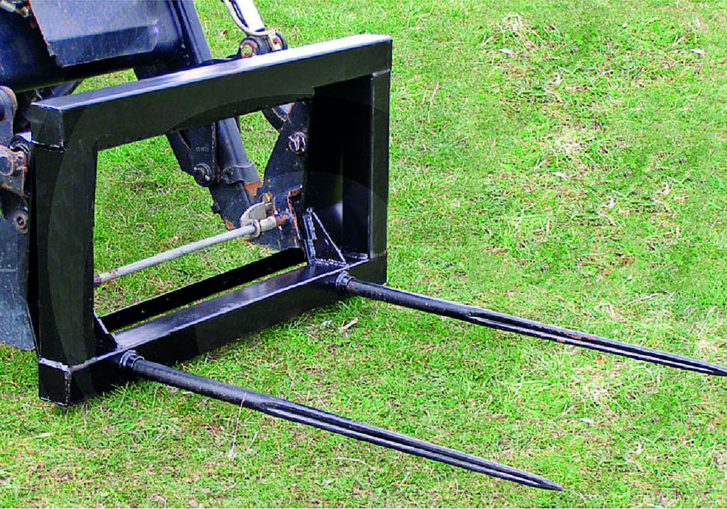 Tractor Loader Twin Tine Bale Spike