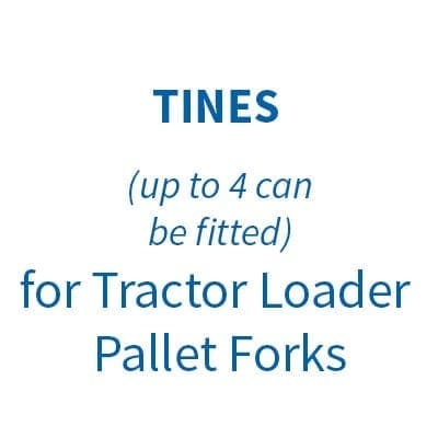 800mm Tines for Tractor Loader Pallet Forks