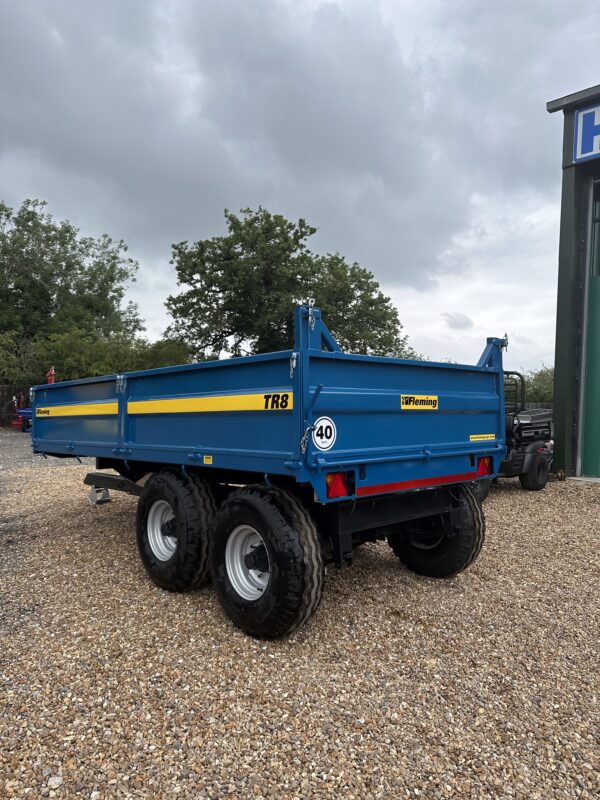 Fleming TR8 Tipping Trailer - Image 4