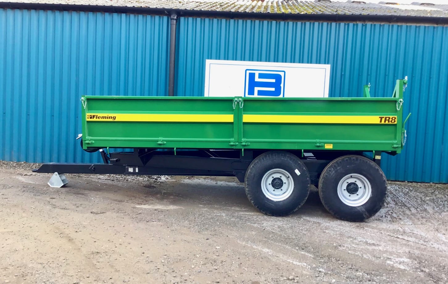 Fleming TR8 Tipping Trailer BORDER PLANT SALES LTD