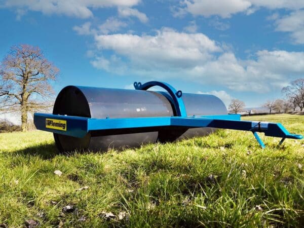 8 ft Compact Fleming Roller With Trailed & 3 Point Linkage