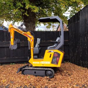 Rhinoceros XN10 Wind Storm mini digger/Excavator Swinging boom
