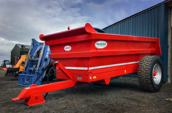 New McKee 8 ton dump Trailer