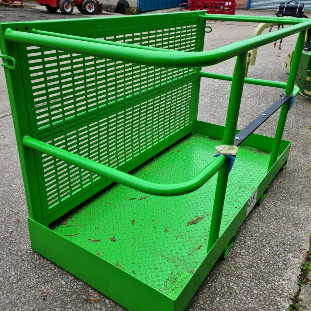 Man basket work platforms for safe access