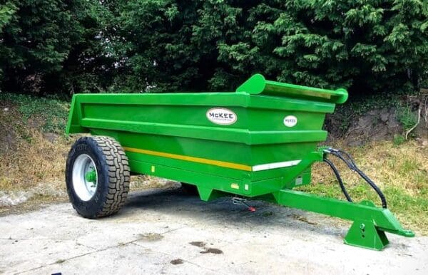 New McKee 8 Ton dump trailer