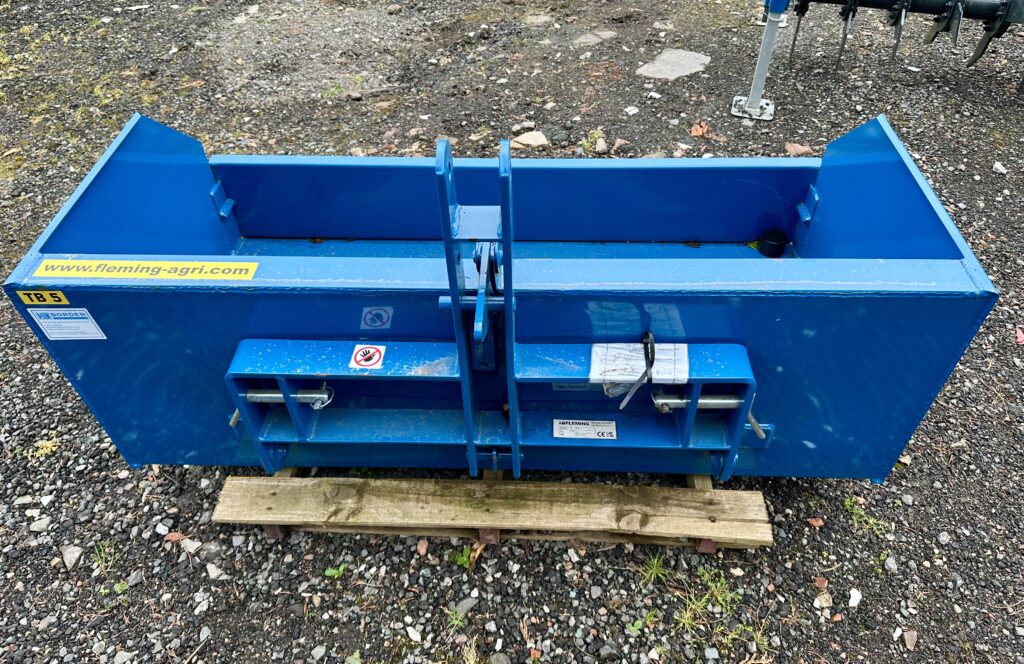 5ft Tractor Mounted Tipping Transport Box - Image 3