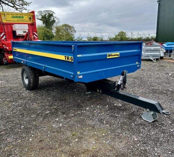 Fleming TR6 6 Tonne Tipping trailer