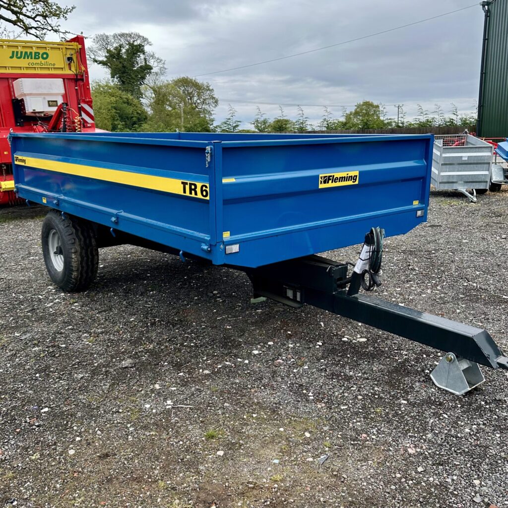 Fleming TR6 6 Tonne Tipping trailer