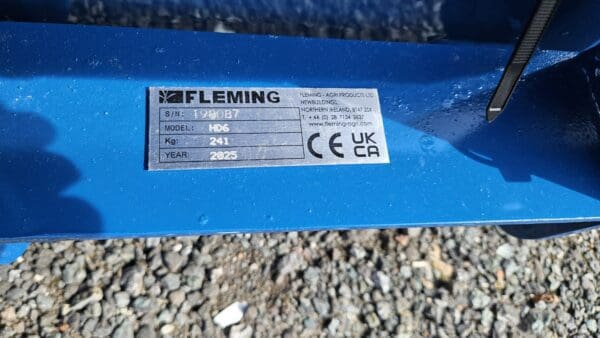 Fleming 6ft tractor mounted heavy duty tipping transport box - Image 5