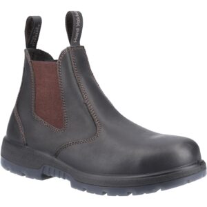 Hard Yakka Mens Safety Dealer Boot-Outback in Brown