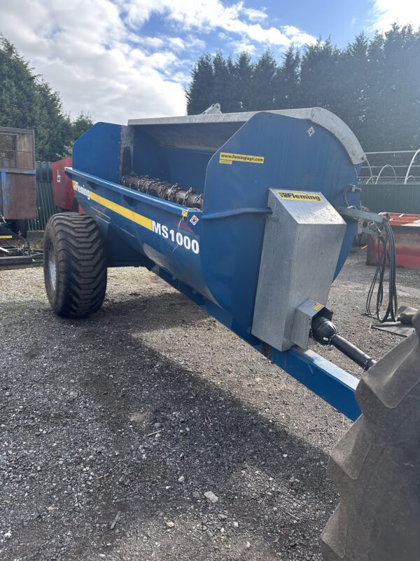 Fleming MS1000 Ex Demo Muck Spreader - Image 2