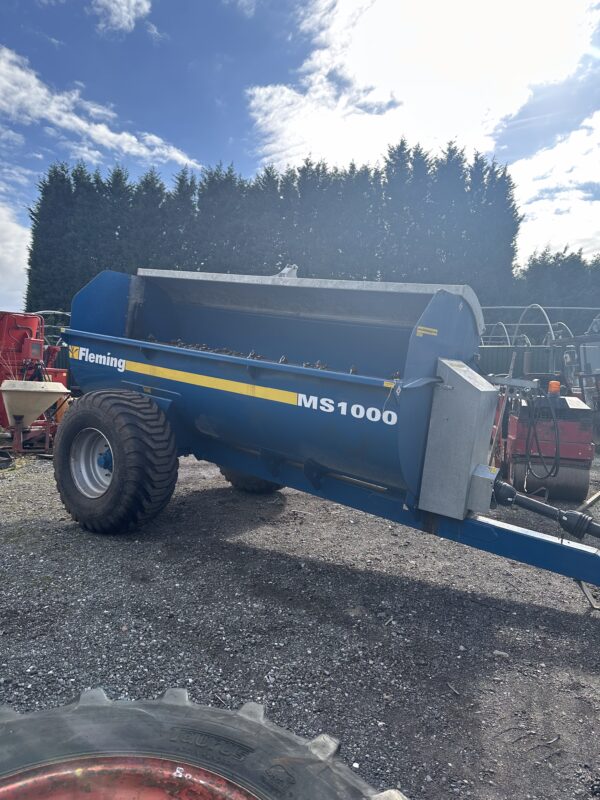 Fleming MS1000 Ex Demo Muck Spreader