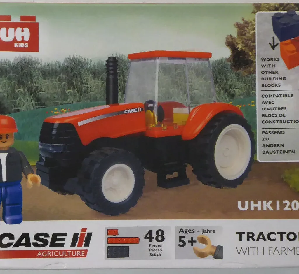 CASE IH Tractor With Farmer Toy