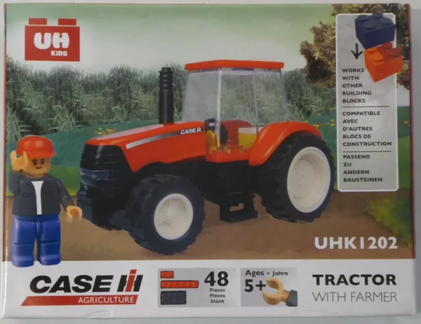 CASE IH Tractor With Farmer Toy