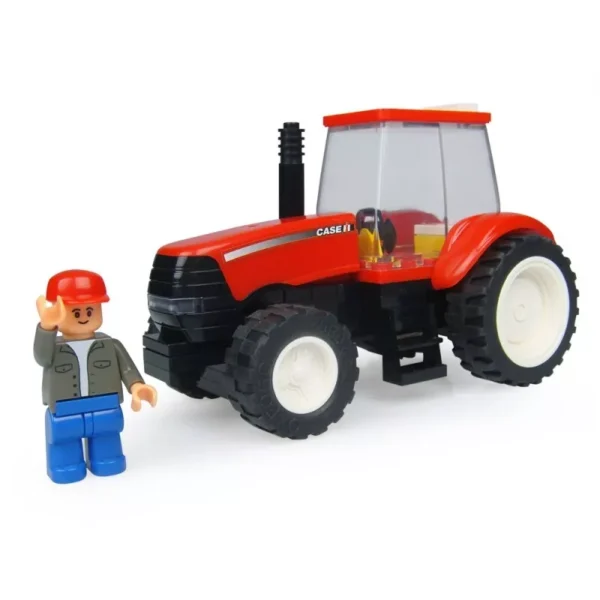 CASE IH Tractor With Farmer Toy - Image 2