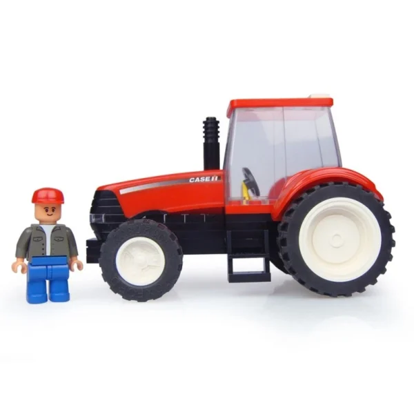 CASE IH Tractor With Farmer Toy - Image 3
