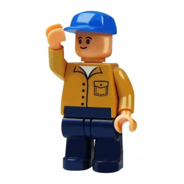 NEW HOLLAND Tractor With Tanker And Farmer Toy - Image 5