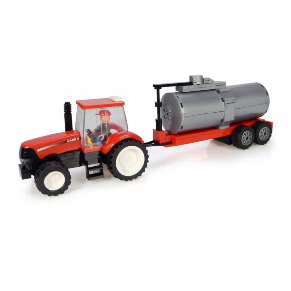 CASE IH Tractor With Tanker And Farmer Toy - Image 2